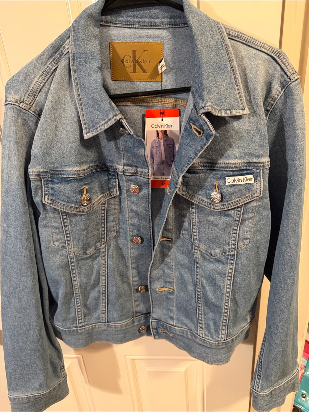 Calvin Klein Light Wash Denim Jacket